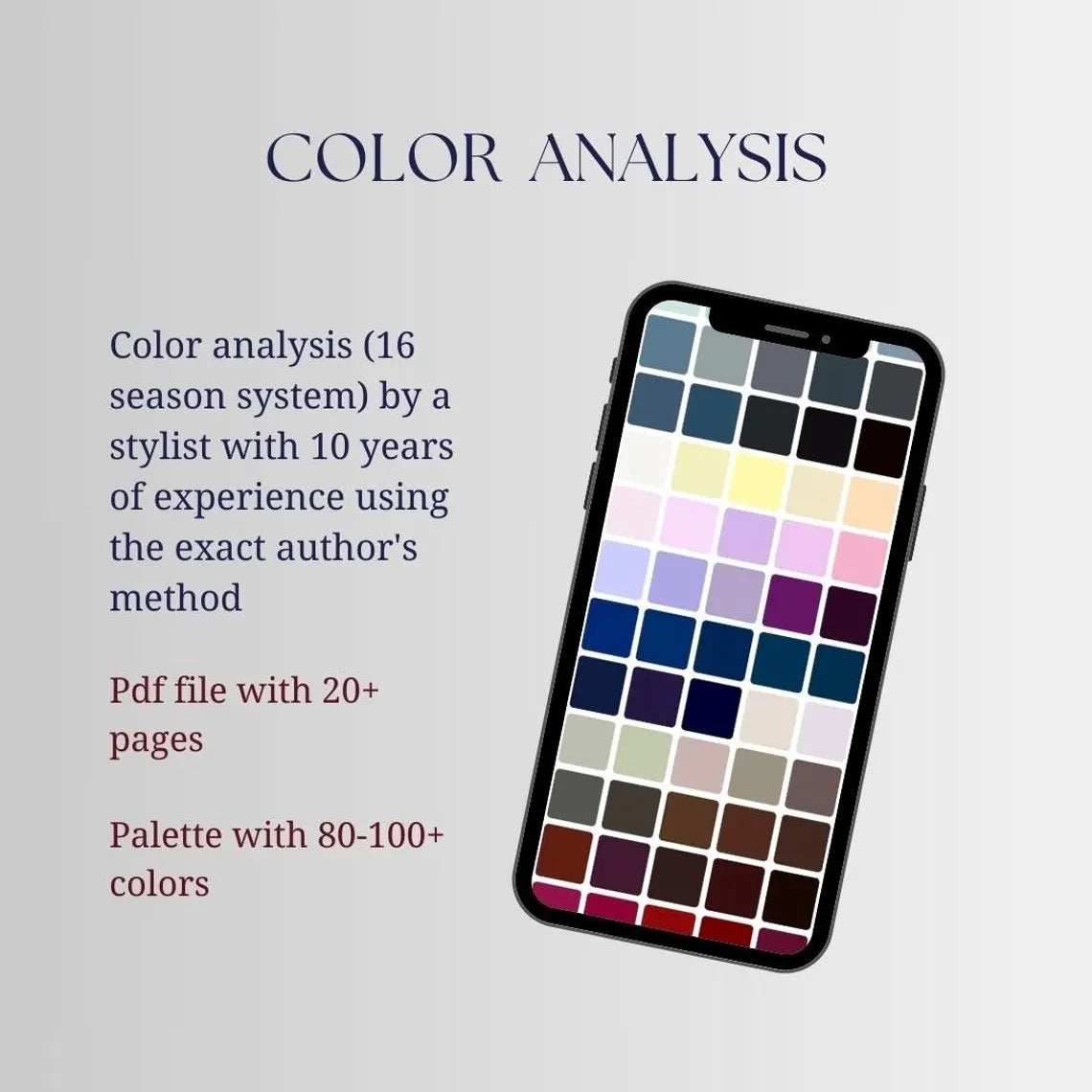 Real Color Analysis Online • 16-Season System